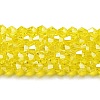 Transparent Electroplate Glass Beads Strands LS-EGLA-A039-T4mm-A21-1