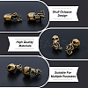 2Pcs Brass European Beads KK-FH0007-06AB-4