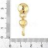 304 Stainless Steel Rhinestone Rhinestone Pendants STAS-P419-03A-G-3