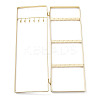 Iron Jewelry Display Folding Screen Stands with 2 Folding Panels LS-ODIS-F001-02G-3