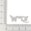 Non-Tarnish 304 Stainless Steel Pendants STAS-L279-002P-F-3