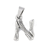Non-Tarnish 304 Stainless Steel Pendants STAS-F235-01P-N-1