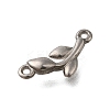 304 Stainless Steel Connector Charms STAS-C119-28P-2