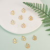 304 Stainless Steel Pendants STAS-CJC0001-01G-6