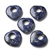 Natural Sodalite Hollow Pendants G-C167-06C-1