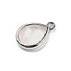 Natural Rose Quartz Faceted Pendants G-U019-05P-09-2