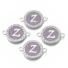 Alloy Enamel Links Connectors ENAM-TAC0003-01S-01Z-1