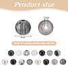 375Pcs 15 Styles DIY Jewerly Round Bead Kits DIY-AR0004-63-2