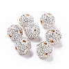 Polymer Clay Rhinestone Beads RB-L029-03I-1