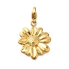 Sunflower 304 Stainless Steel Pendant Decorations STAS-R159-31G-1