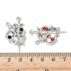 Alloy Rhinestone Pendants FIND-L023-07P-3