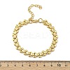304 Stainless Steel Oval Link Bracelets for Women BJEW-F488-19G-5