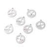 Non-Tarnish 304 Stainless Steel Charms STAS-O142-56P-1