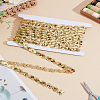Polyester Paillette Lace Ribbon with Cardboard Display Card OCOR-LP0002-02A-1