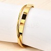 304 Stainless Steel Bangles BJEW-V004-01G-3
