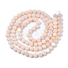 Electroplate Glass Beads Strands EGLA-Q125-002-A06-2