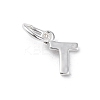 925 Sterling Silver Letter Charms LS-STER-C012-01S-T-1