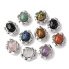 Natural & Synthetic Mixed Gemstone Oval Multi-Strand Links G-G207-02P-1