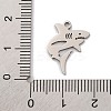 Non-Tarnish 201 Stainless Steel Pendants LS-STAS-U016-08P-02-3