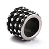 304 Stainless Steel European Beads STAS-B011-10AS-3