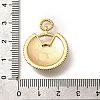 Brass Enamel Pendants KK-U055-12G-01-3
