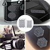8Pcs 2 Styles PEVA Rubber Anti-Slip Hexagonal Phone Grip Tape Stickers for Phones AJEW-SP0002-64B-01-5