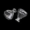 Transparent Glass Beads Containers GLAA-G123-03-3