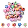 Handmade Polymer Clay Beads CLAY-YW0001-86-1