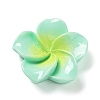 Opaque Resin Cabochons RESI-G068-02B-1
