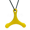 Dart Shape Food Grade Eco-Friendly Silicone Pendants PW-WGD6024-02-1