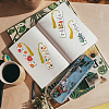 Globleland 1 Set Mushroom & Flower Pattern Acrylic Bookmarks DIY-GL0004-42B-2