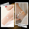 120Pcs Round Natural White Jade Beads G-PA0001-07A-5