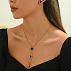 Stainless Steel Shell Heart Flower Fan Tassel Jewelry Set for Women XK7928-1-3