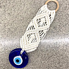 Cotton Cord Macrame Woven Wall Hanging LS-EVIL-PW0002-19-4