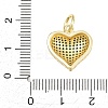 Brass Micro Pave Sky Blue Cubic Zirconia Pendants CU-CBA4A93-02F-G-3