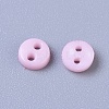 Nylon Tiny Button X-BUTT-WH0014-28P-2