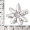 Two Tone 304 Stainless Steel Big Pendants STAS-B120-01GP-02-3