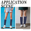 Acrylic Fibers Leg Sleeves AJEW-WH20072-16C-5