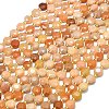 Natural Red Aventurine Beads Strands G-C116-A69-02-2