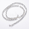 Electroplate Non-magnetic Synthetic Hematite Bead Strands G-Q465-22S-2