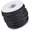 19M Braided Imitation Leather Cords LC-CL0001-02A-1