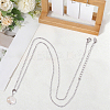 1Pc Natural Pearl Pendant Necklaces with 925 Sterling Paperclip Chains NJEW-BBC0001-15-7