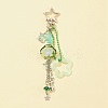 Acrylic & Glass Pendant Keychains KEYC-FZ00003-2