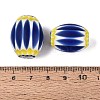 Handmade Millefiori Glass Barrel Beads LA-N002-19B-4