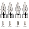 20Pcs Zinc Alloy Spikes Screwback Studs FIND-GF0008-53B-7