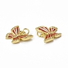 Brass Micro Pave Cubic Zirconia Pendants KK-E068-VB320-1-3