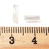 10G Ceylon Glass Twist Bugle Beads SEED-L012-01A-5