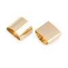 Brass Tube Beads KK-C163-19G-2