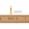 Tibetan Style Alloy Glue-on Flat Pad Bails TIBE-TA0001-09-7