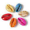 Natural Cowrie Shell Beads SSHEL-N0232-08-1